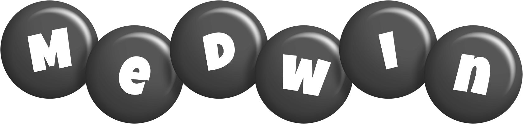 Medwin candy-black logo