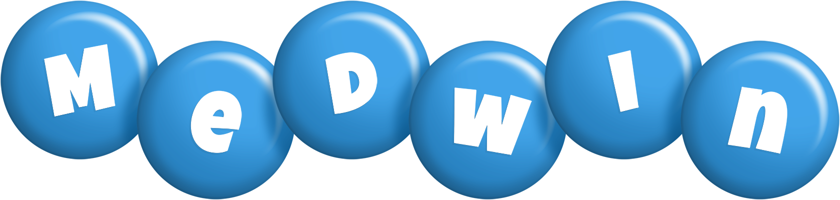 Medwin candy-blue logo