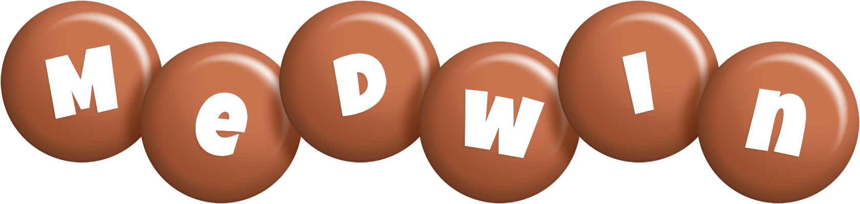 Medwin candy-brown logo