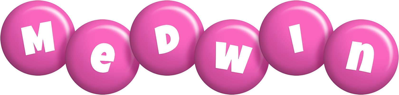 Medwin candy-pink logo
