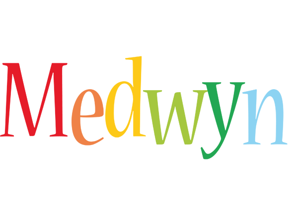 Medwyn birthday logo