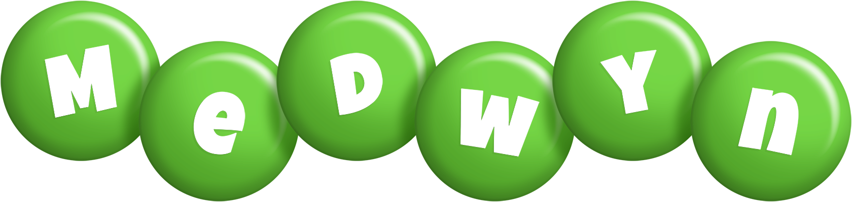 Medwyn candy-green logo