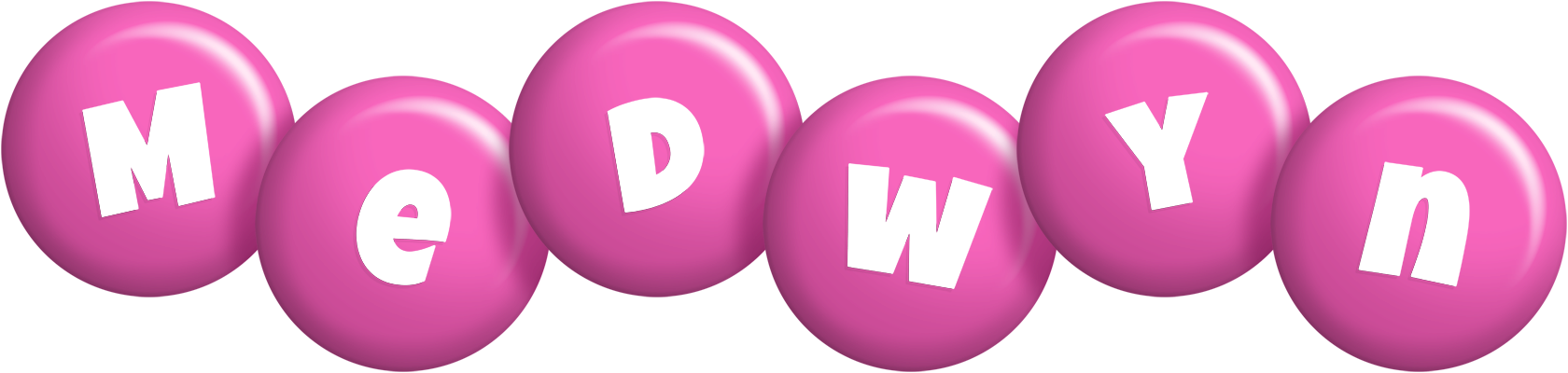Medwyn candy-pink logo