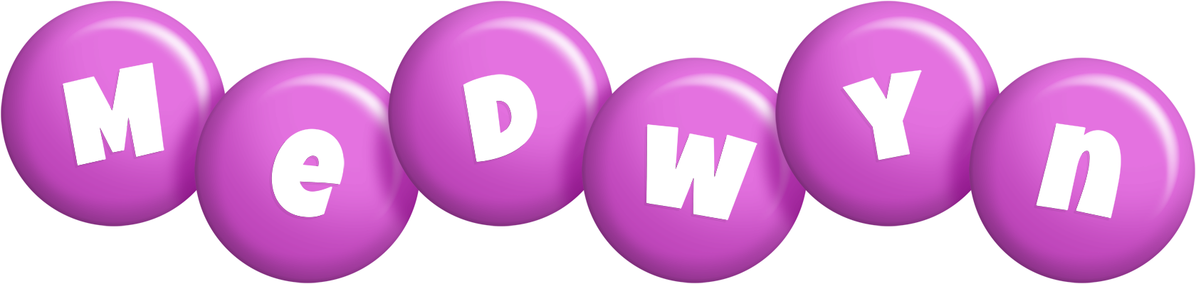 Medwyn candy-purple logo
