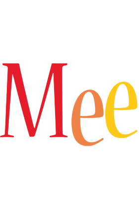 Mee birthday logo