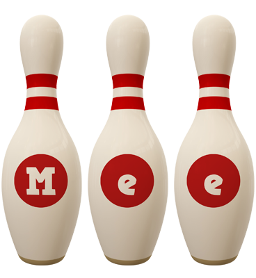 Mee bowling-pin logo