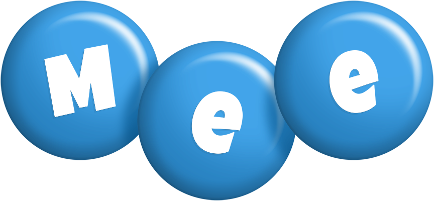 Mee candy-blue logo