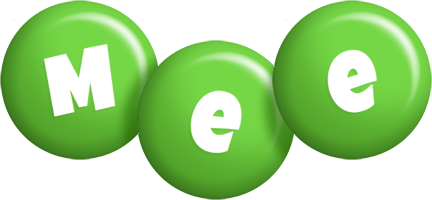 Mee candy-green logo