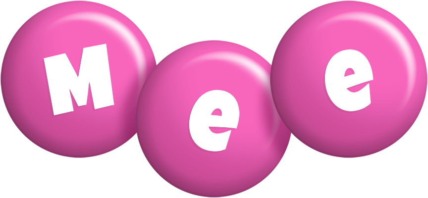 Mee candy-pink logo