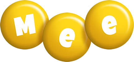 Mee candy-yellow logo