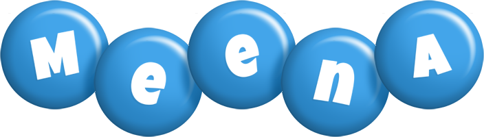 Meena candy-blue logo