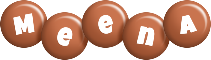Meena candy-brown logo
