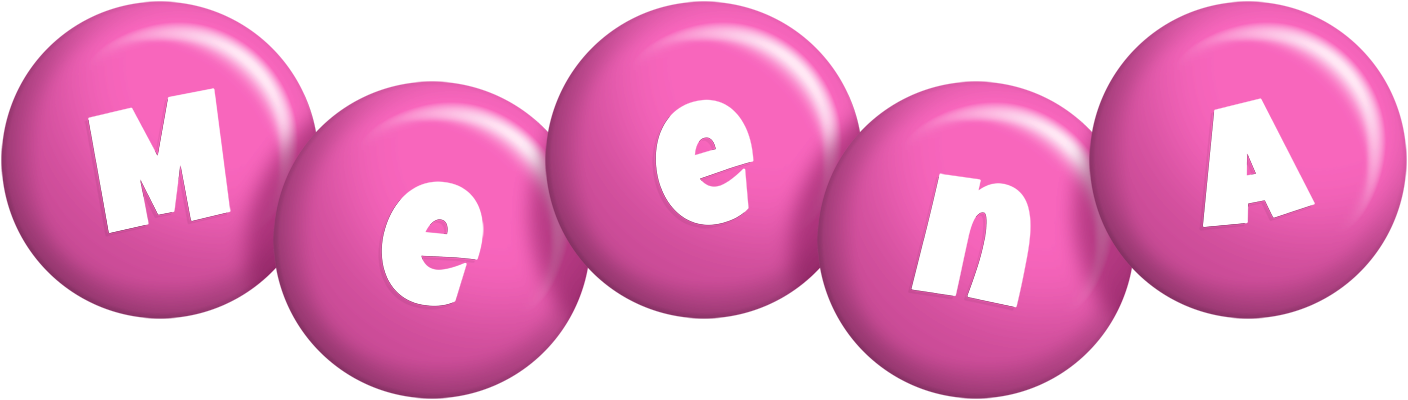 Meena candy-pink logo