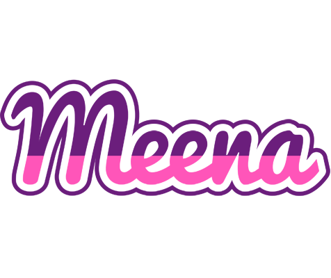 Meena cheerful logo