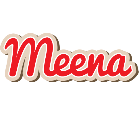 Meena chocolate logo