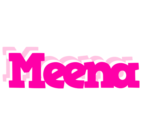 Meena dancing logo