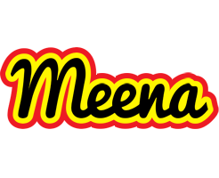Meena flaming logo