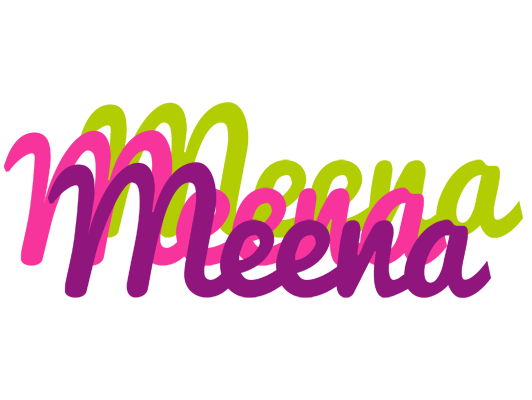 Meena flowers logo