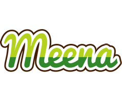 Meena golfing logo
