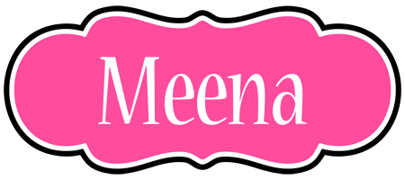 Meena invitation logo