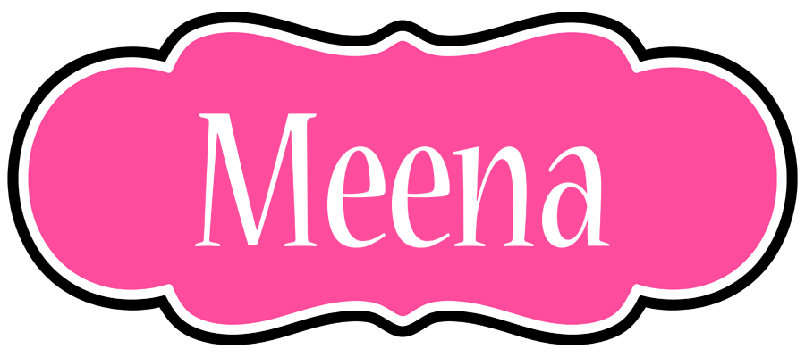 Meena invitation logo