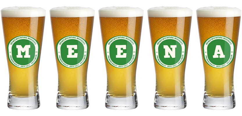 Meena lager logo