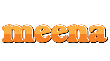 Meena orange logo