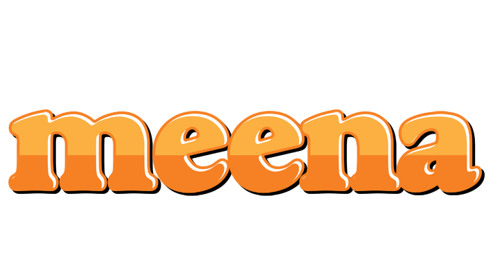 Meena orange logo