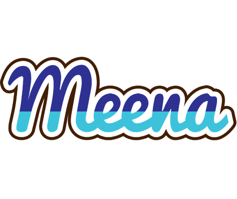 Meena raining logo