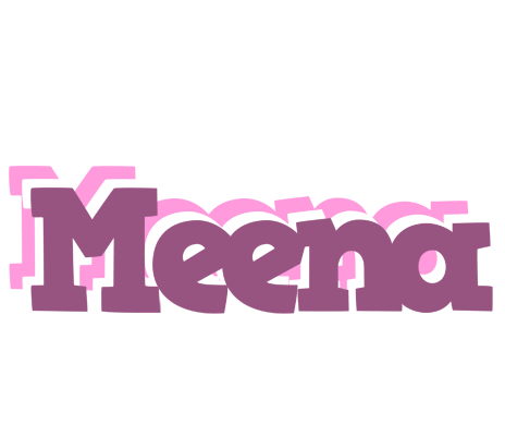 Meena relaxing logo