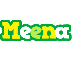 Meena soccer logo
