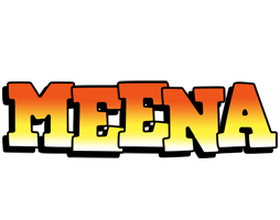 Meena sunset logo