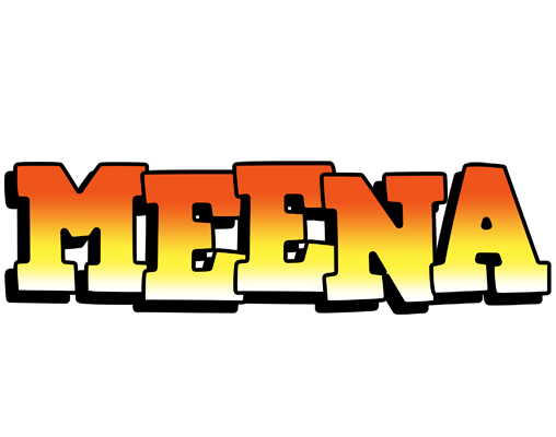 Meena sunset logo