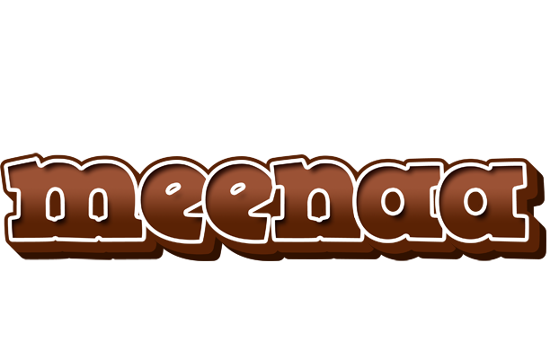 Meenaa brownie logo