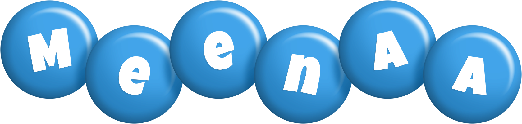 Meenaa candy-blue logo