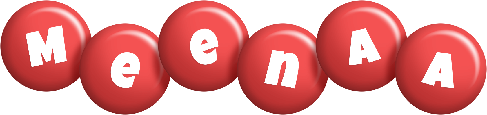 Meenaa candy-red logo