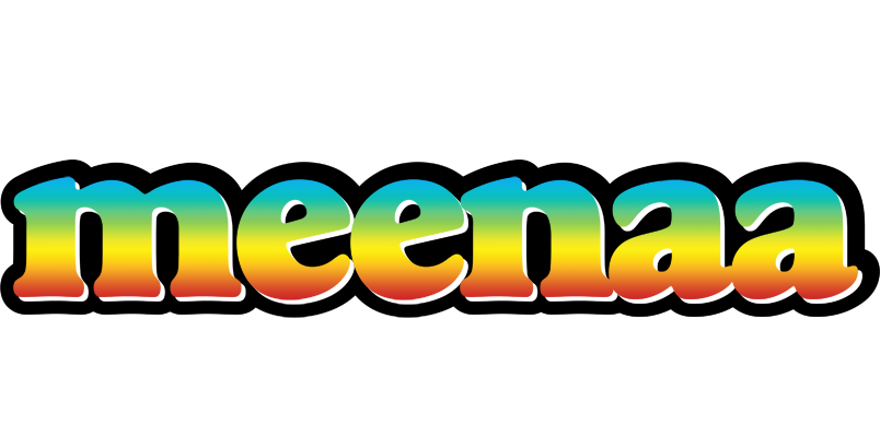 Meenaa color logo