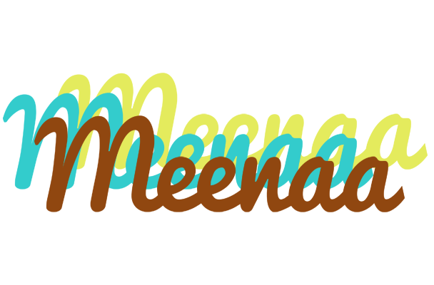 Meenaa cupcake logo