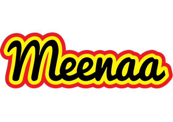 Meenaa flaming logo