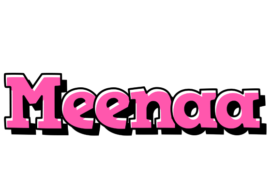 Meenaa girlish logo