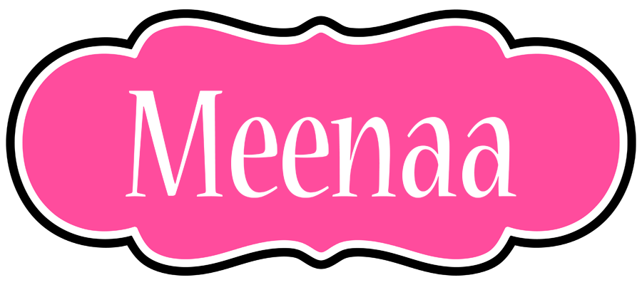 Meenaa invitation logo