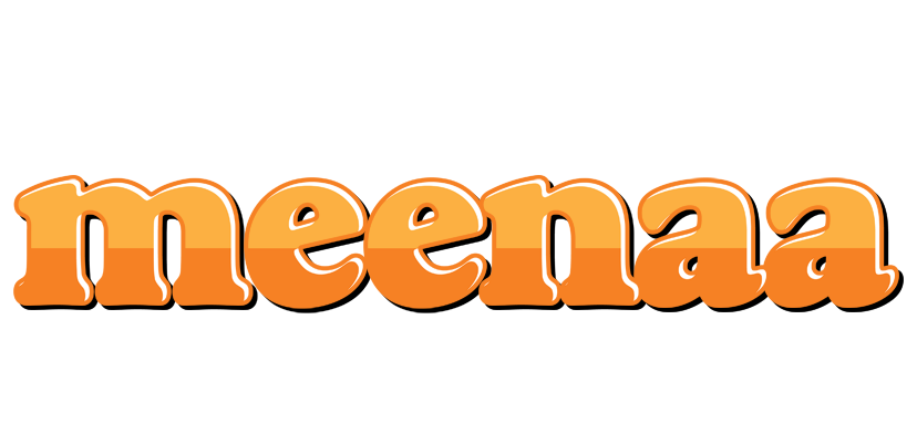 Meenaa orange logo
