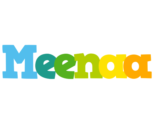 Meenaa rainbows logo