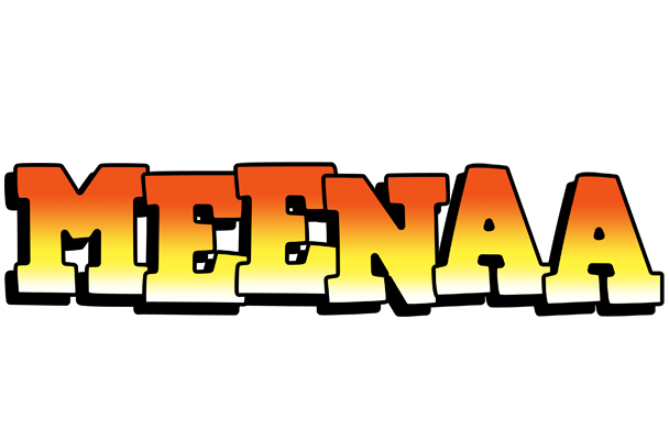 Meenaa sunset logo