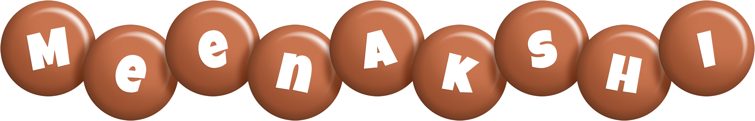 Meenakshi candy-brown logo
