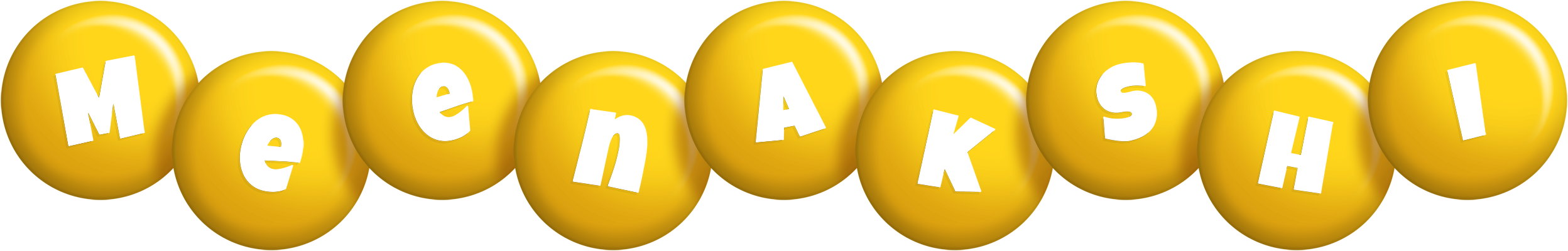 Meenakshi candy-yellow logo
