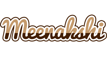 Meenakshi exclusive logo