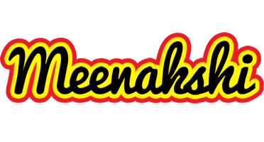 Meenakshi flaming logo