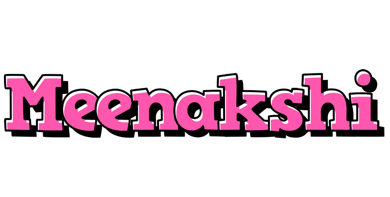 Meenakshi girlish logo