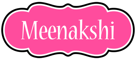 Meenakshi invitation logo